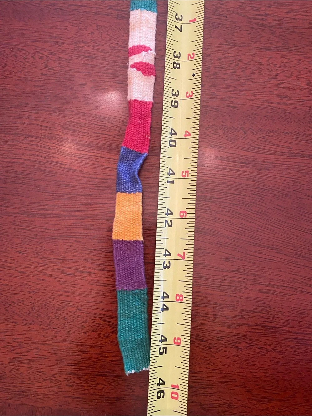 Handmade Multicolor Southwestern adjustable Concho Belt — 45 1/2” long